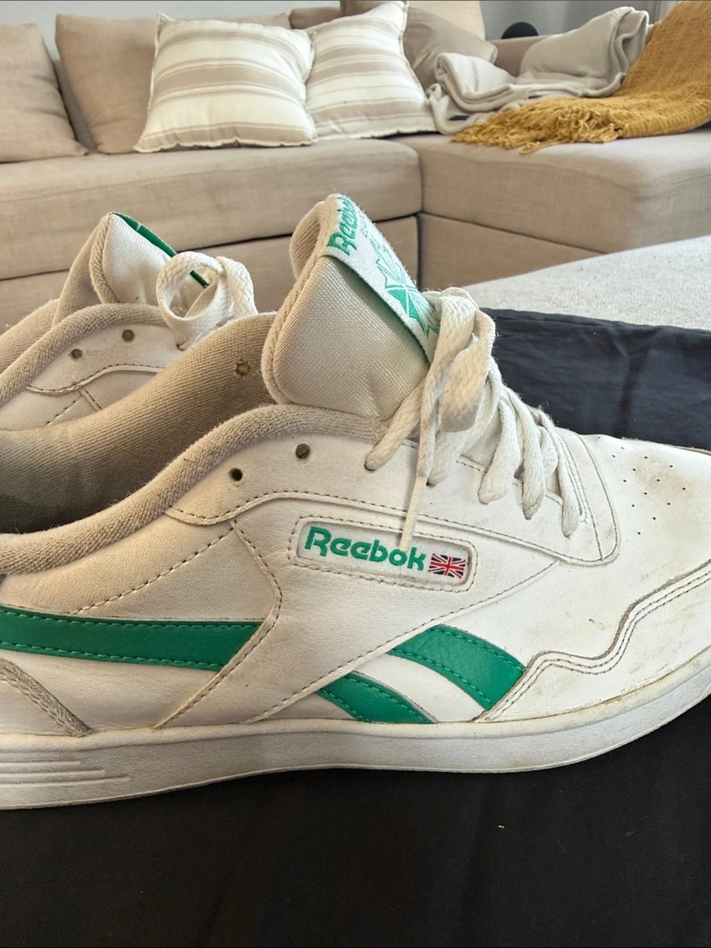 Reebok Club C Revenge White Glen Green Sneakers Men’s Size 10